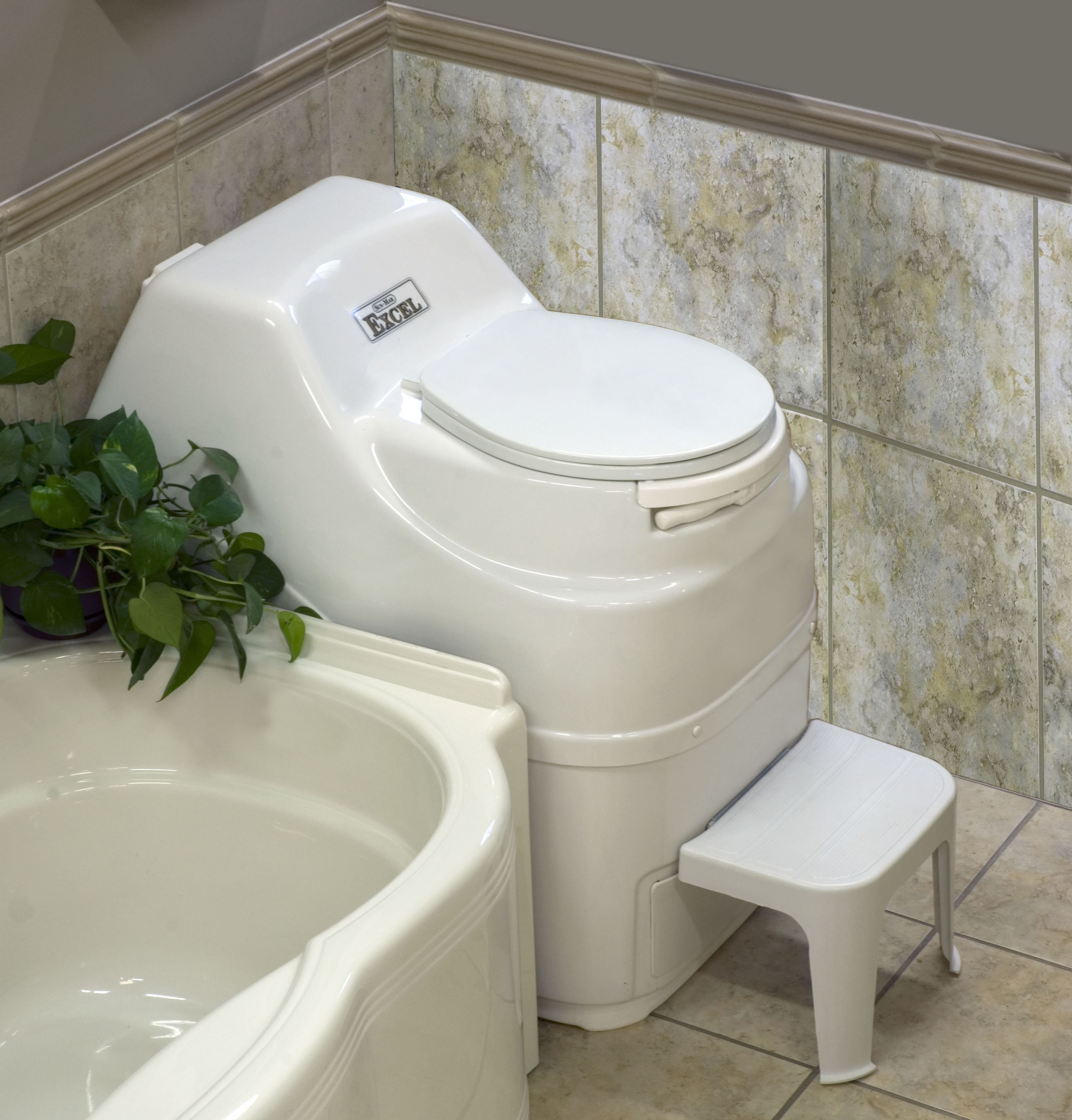 a composting toilet