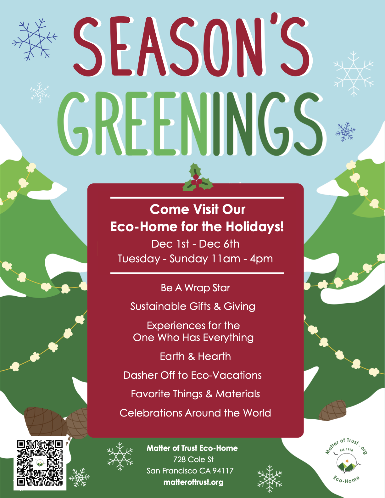 RTP Season's Greenings